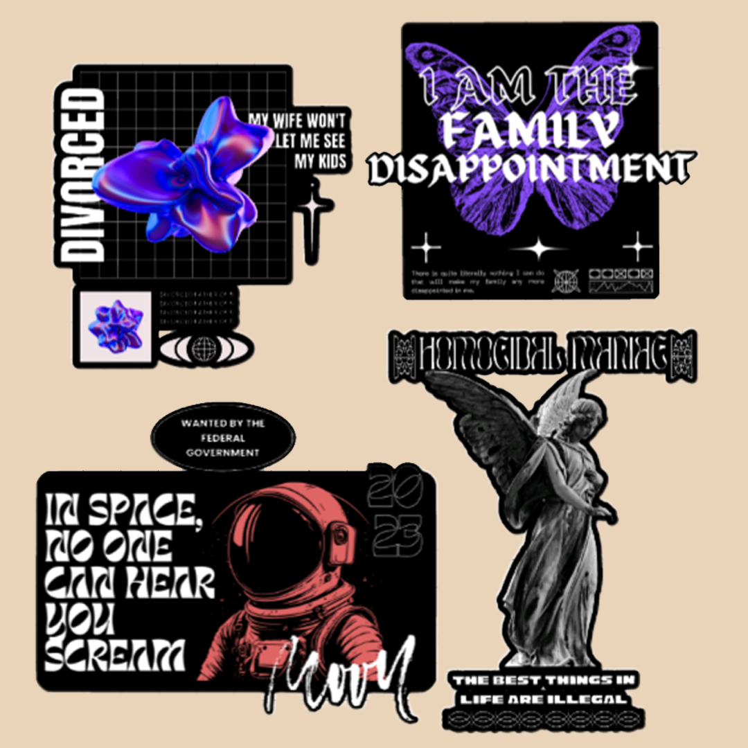 Family Friendly Sticker Pack – BtecBill