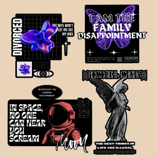 Family Friendly Sticker Pack